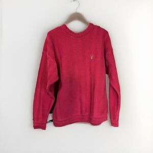 Vintage Chaps‎ Ralph Lauren Sweater Handframed Cotton Mens Size XL 90s Y2K Thick